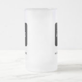 Chope Givrée Logo simple et promotion de l'entreprise textuelle (Centre)