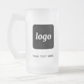 Chope Givrée Logo simple et promotion de l'entreprise textuelle (Gauche)