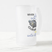 Chope Givrée Lorsque la vie vous lance une courbe (Devant droit)