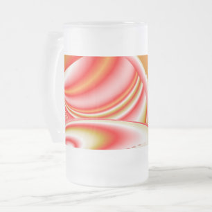 Chope Givrée Love and Gold Abstrait 3D Rainbowart