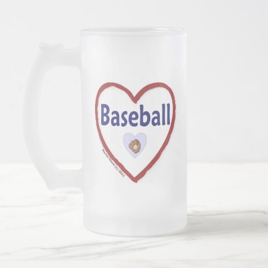 Chope Givrée Love Baseball (Gauche)