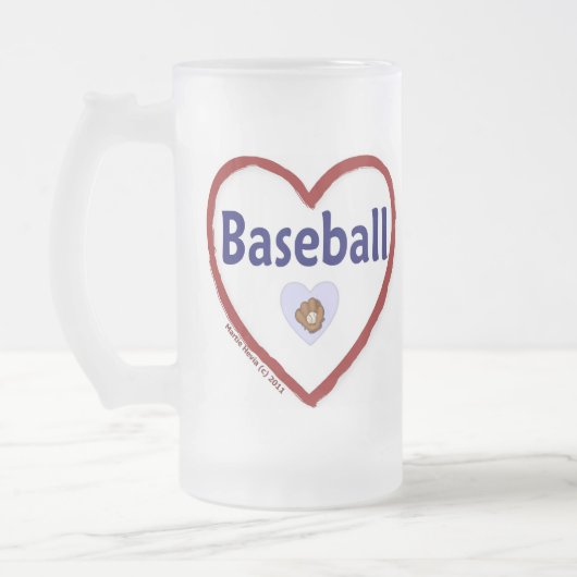 Chope Givrée Love Baseball (Gauche)