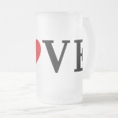 Chope Givrée LOVE Minimaliste Élégant (Devant droit)