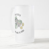 Chope Givrée Lucky Irish Sugar Skulls St Patrick's Day (Devant gauche)