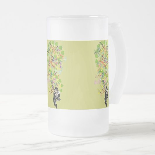 Chope Givrée Lucky Leprechaun Avec Shamrocks (Devant droit)