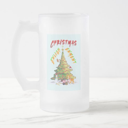 Chope Givrée Lumière de Noël (Gauche)