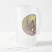 Chope Givrée Maison de sorcière éffrayante Halloween et château (Devant droit)