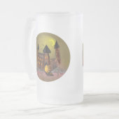 Chope Givrée Maison de sorcière éffrayante Halloween et château (Devant gauche)