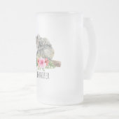 Chope Givrée Maman & Bébé Koala Ours Aquarelle mignonne (Devant droit)