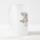 Chope Givrée Maman & Bébé Koala Ours Aquarelle mignonne (Devant gauche)