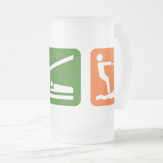 Chope Givrée Mangez le ski d'eau de sommeil (Devant droit)