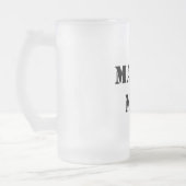 Chope Givrée Manly Drôle Typographie (Gauche)