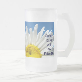 Chope Givrée Marguerites Journées Ensoleillées avec mes amis ! 