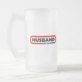 Chope Givrée Mari dans la formation - cadeau de Saint-Valentin (Gauche)