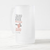 Chope Givrée Mari Père Feuilles Fleurs Légende Gardener Papa (Devant gauche)