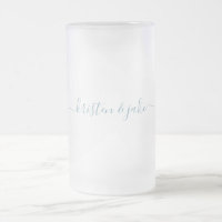 Mariage Aqua Custom Couple Script Names