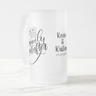 Chope Givrée Mariage Heureux Pour Toujours