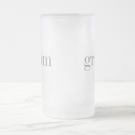 Chope Givrée Marié gris des textes (Centre)