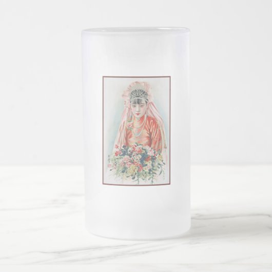 Chope Givrée Mariée en rouge au Mariage chinois à Shanghai (Centre)