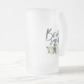 Chope Givrée mariée marine floral bachelorette nuptiale (Devant droit)