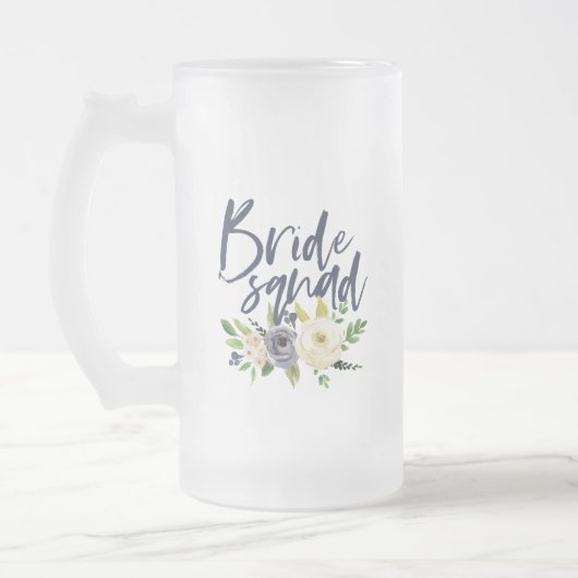 Chope Givrée mariée marine floral bachelorette nuptiale (Gauche)