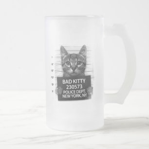 Chope Givrée Mauvaise photo d'arrestation de police de chat Kit