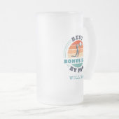 Chope Givrée Meilleur Bonus Papa Par Retro Stepdad Anniversaire (Devant droit)