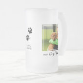 Chope Givrée Meilleur Chien Maman Jamais Pet Photo (Devant droit)