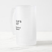 Chope Givrée Meilleur ingénieur mécanique du monde (Devant gauche)