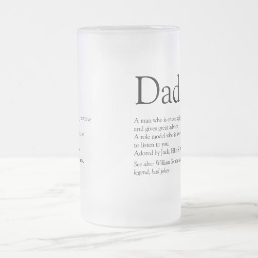 Chope Givrée Meilleur papa papa papa papa papa papa papa du mon (Centre)