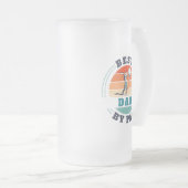 Chope Givrée Meilleur papa par Par Paral Custom Keepsaké (Devant droit)