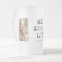 Meilleur Papy de Tous les Temps Photo Bière Minima