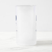 Chope Givrée Meilleur Témoin Cravate Bleue (Centre)