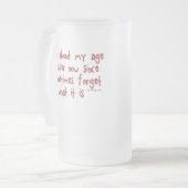 Chope Givrée Mensonge au sujet de mon âge (Devant gauche)