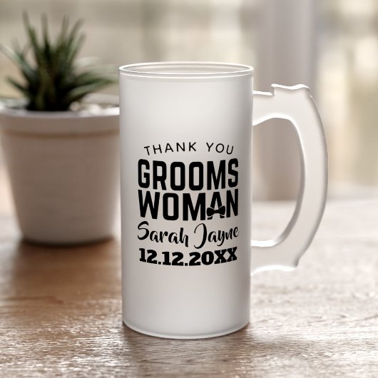 Chope Givrée Merci Groomswoman Cadeau Mariage Faveur