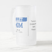 Chope Givrée Mère De Billet Personnalisée Avec Citation Sentime (Devant gauche)