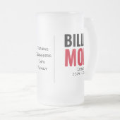 Chope Givrée Mère De Billet Personnalisée Avec Citation Sentime (Devant droit)