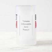 Chope Givrée Mère De Billet Personnalisée Avec Citation Sentime (Centre)