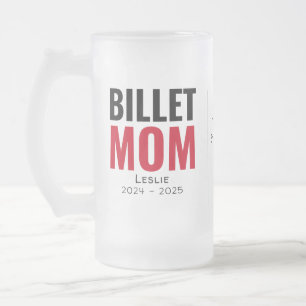 Chope Givrée Mère De Billet Personnalisée Avec Citation Sentime