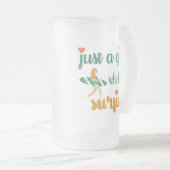 Chope Givrée Mignonne citation estivale Juste une fille qui aim (Devant droit)