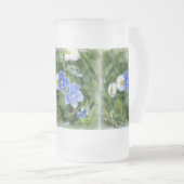 Chope Givrée minuscules fleurs bleues (Devant droit)