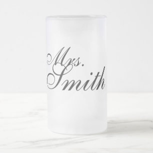Chope Givrée Mme givrée personnalisable de cadeau de mariage de