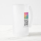 Chope Givrée Modern Template Your Custom Logo QR Code (Devant droit)