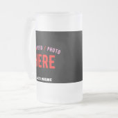 CHOPE GIVRÉE MODERNE ET MODERNE PERSONNALISABLE NOIR VÉRIFIÉ (Devant gauche)