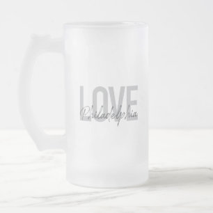 Chope Givrée Moderne, simple, cool, design Amour Philadelphie