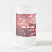 Chope Givrée "Mon amour" dans différentes langues (Devant gauche)