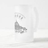 Chope Givrée Monastère médiéval Mont Saint Michel. France. (Devant droit)