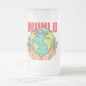 Chope Givrée Monde – Conception de Globe d'Aventure de Voyage (Centre)