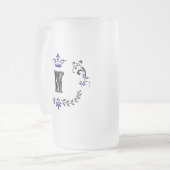 Chope Givrée Monogramme de couronne 'W' (Devant gauche)
