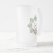 Chope Givrée Monogramme de Noël Beer Hops (Devant droit)